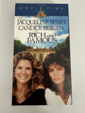 Rich and Famous VHS MGM Movie Time Jacqueline Bisset Candice Bergen 1981 Film